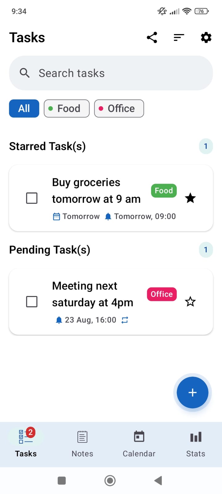 QuickPlan Screenshot 1