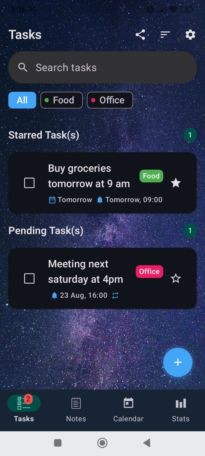 QuickPlan Screenshot 2